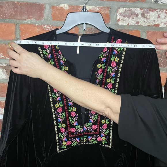 Free People Velvet Babydoll Dress - Picture 5 of 7